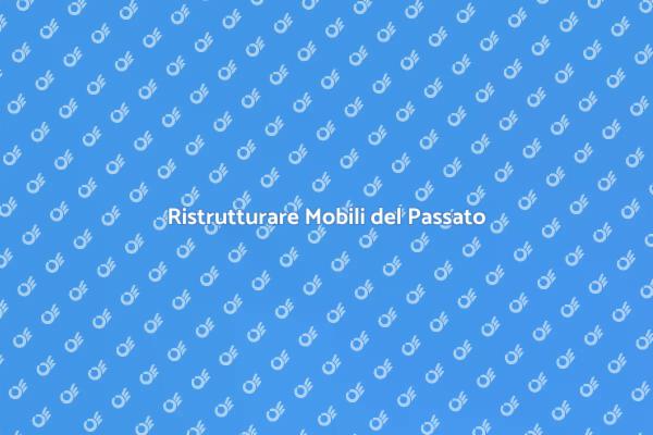 Ritorno ai Mobili Artigianali