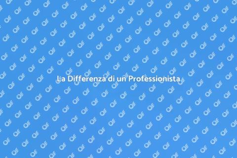 Affidati a un Professionista Esperto