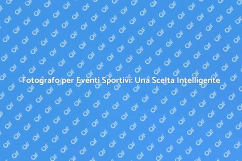Noleggiare un Fotografo per Eventi Sportivi