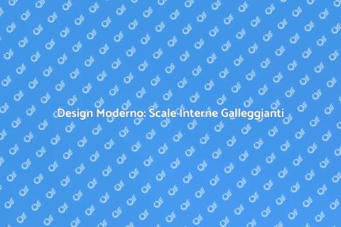 Scale Interne: Design con Gradini Galleggianti