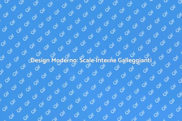 Scale Galleggianti: Eleganza e Funzionalità