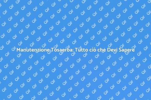 Riparazione Tosaerba: Guida Completa