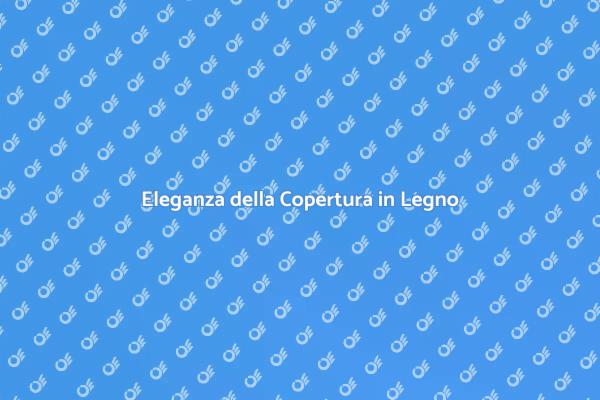 Patio con Copertura in Legno
