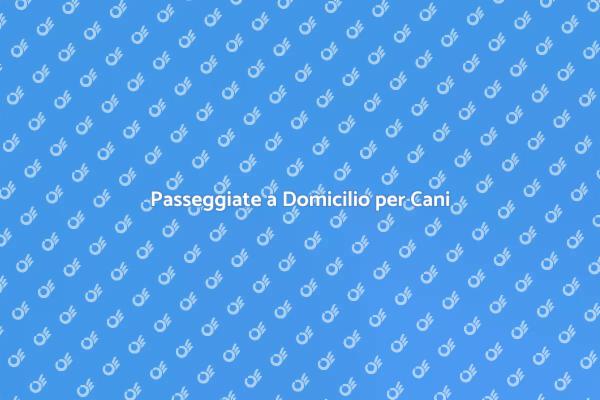 Dog Walking Professionale per il Tuo Cane