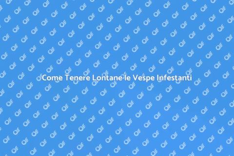 Protezione Spazi Esterni dalle Vespe