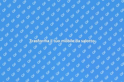 Rimodernare un mobile da salotto