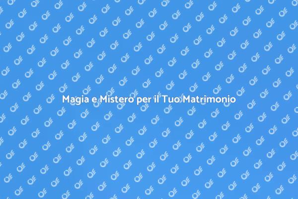 Un Mentalista per un Matrimonio Indimenticabile