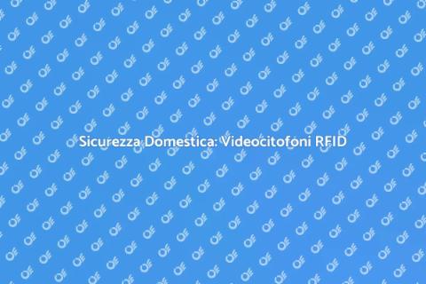 Videocitofono Wireless: Sicurezza Avanzata