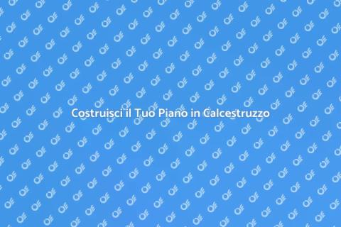 Piano da Lavoro in Calcestruzzo