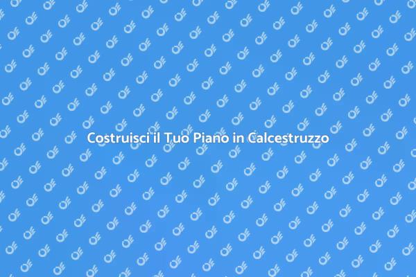 Realizza il Tuo Piano da Lavoro