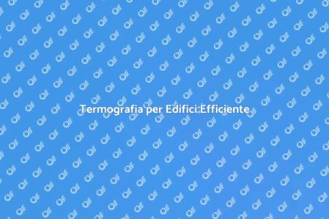 Analisi Termografica Edificio