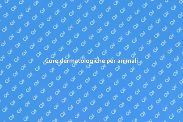Benessere dermatologico animale