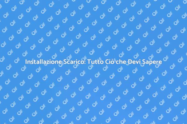 Come Installare uno Scarico in Casa