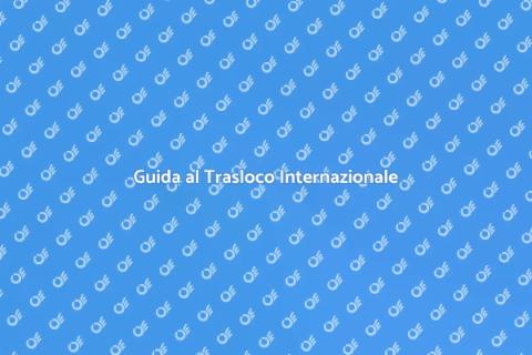 Traslocare da un Paese all'Altro
