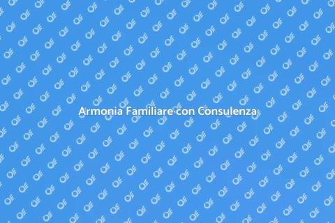 Consulenza Familiare per Armonia