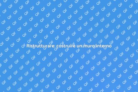 Costruire un muro interno: guida utile
