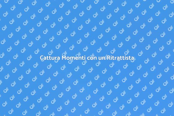 Ritrattista Professionista per i Tuoi Ricordi