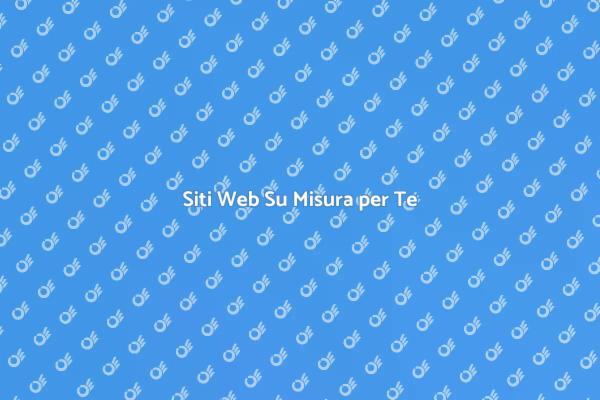 Progetta il Tuo Sito Perfetto