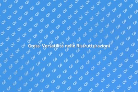 Gress: La Soluzione per Ristrutturazioni