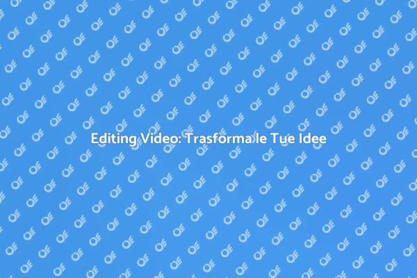 Il Tuo Video, La Nostra Creatività
