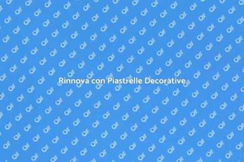 Piastrelle Decorative: Design Unico