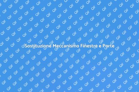 Sostituire il Meccanismo di Apertura