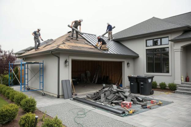 Quanto costa sostituire il tetto del garage?
