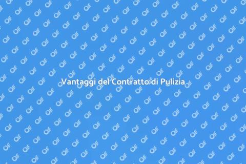 Contratto Pulizia a Lungo Termine