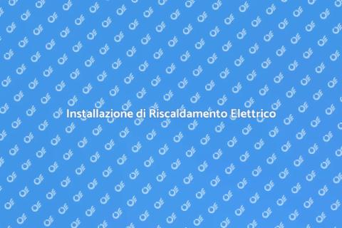 Riscaldamento Elettrico Efficiente