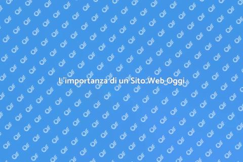 Sito Web: Fondamentale per il Successo