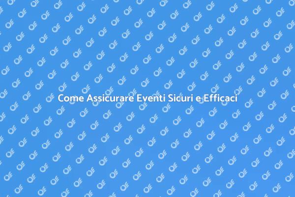 Proteggi il Tuo Evento Benefico con Sicurezza