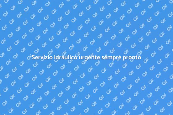 Risolvi subito i problemi idraulici