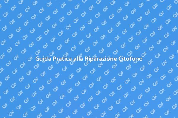 Riparazione Facile per Citofoni Wireless