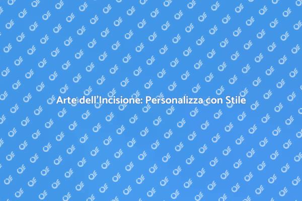 Incisione Creativa su Placche Identificative