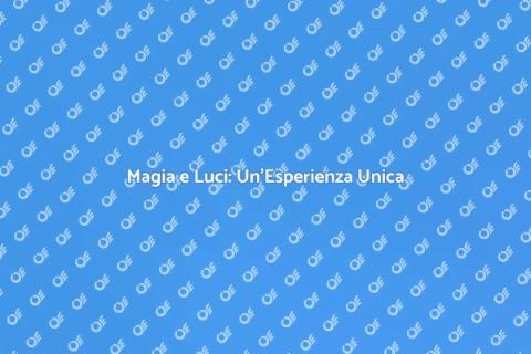 Spettacolo di Luci e Fuochi