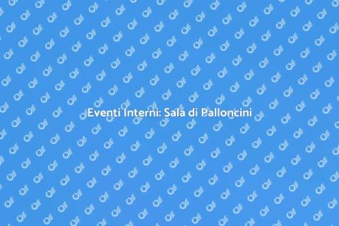 Sala di Palloncini per Eventi Interni