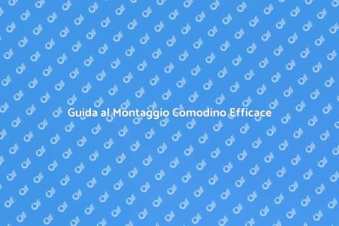 Montaggio Comodino per Spazi Funzionali
