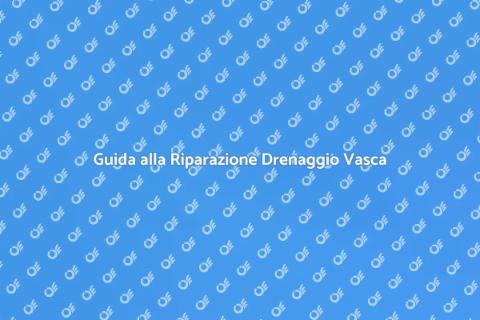 Riparare Drenaggio Vasca Idromassaggio