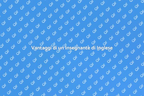 Impara l'Inglese con un Tutor Privato