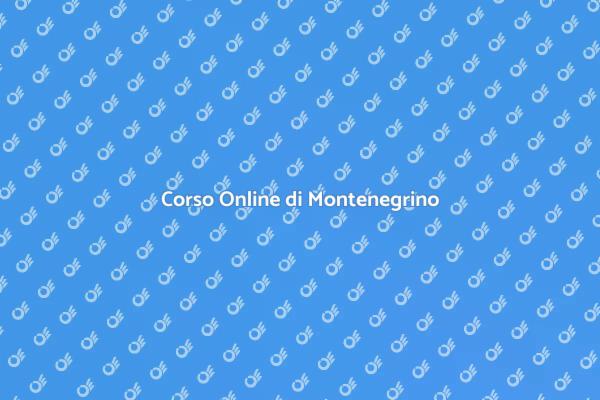 Scopri il Montenegrino Online Oggi!