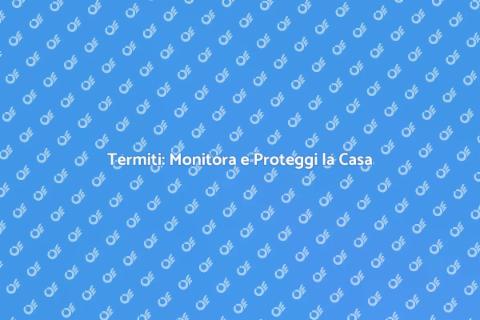 Monitoraggio Termiti: Proteggi la Casa
