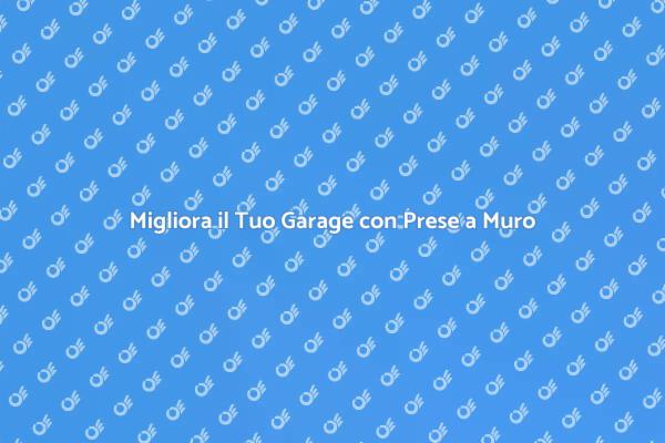 Prese a Muro: Rendi il Tuo Garage Efficiente