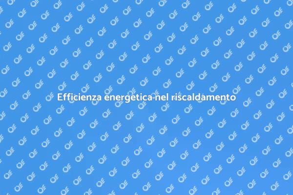 Riscaldamento a pavimento efficiente