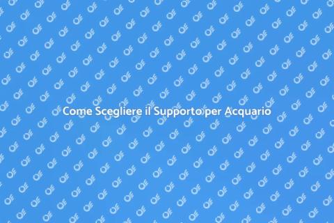 Supporto per Acquario Acqua Fredda