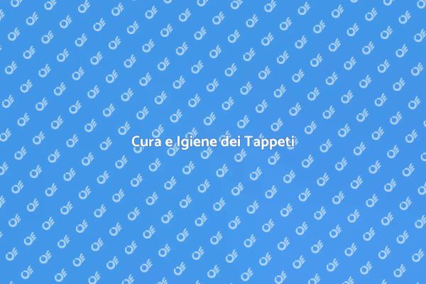 Lavaggio Professionale dei Tappeti