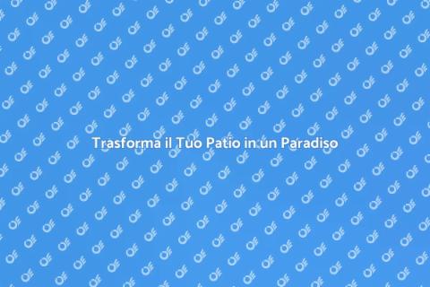 Pavimentare un Patio: Guida Pratica