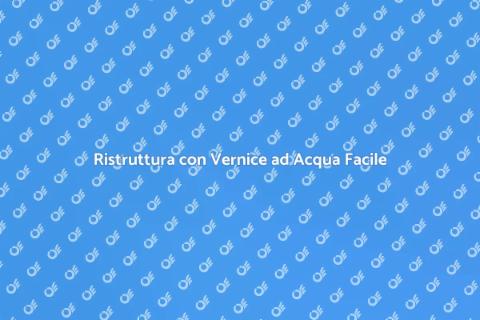 Vernice ad Acqua: Rinnova i Tuoi Spazi