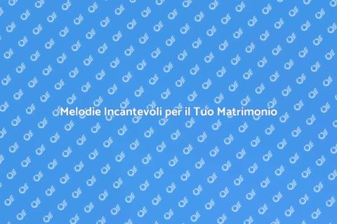 Gruppo Musica Contemporanea Matrimonio