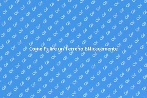 Pulire un Terreno: Guida Pratica