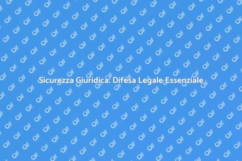 Difesa Legale di Base con Avvocato